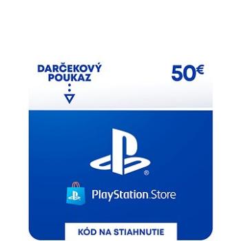 PlayStation Store – Kredit 50 EUR – SK Digital (SCEE-SK-00005000)