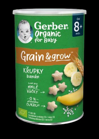 Gerber Organic chrumky banánovej 35 g