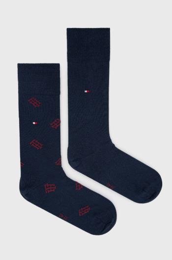 Ponožky Tommy Hilfiger pánske, tmavomodrá farba