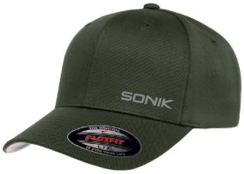 Sonik šiltovka flexfit olive cap