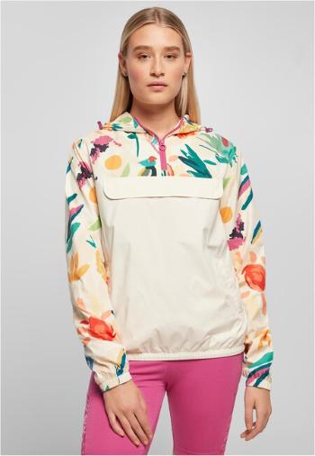 Urban Classics Ladies Mixed Pull Over Jacket whitesandfruity - 4XL