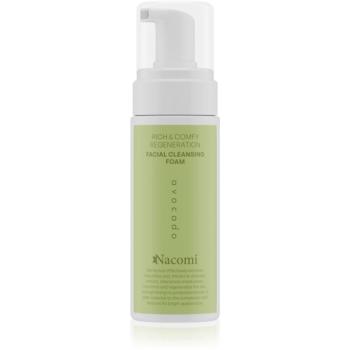 Nacomi Rich & Comfy čistiaca pena s regeneračným účinkom Avocado 150 ml