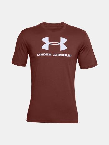 Under Armour UA Sportstyle Logo SS Tričko Oranžová