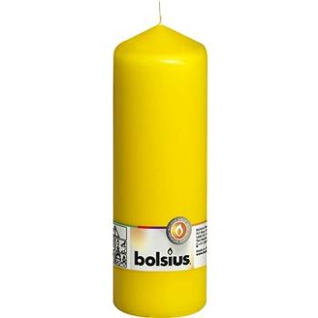 BOLSIUS sviečka klasická žltá 200 × 68 mm (8717847028228)