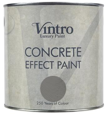 VINTRO CONCRETE EFFECT PAINT - Farba s efektom betónu flint 2,5 l