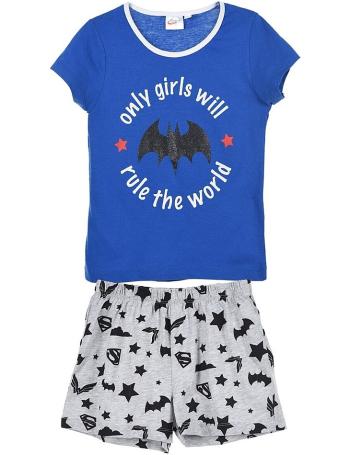 Batgirl modré dievčenské pyžamo vel. 128