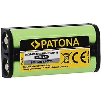 PATONA batéria pre slúchadlá Sony BP-HP550-11 700 mAh Ni-Mh 2,4 V MDR-RF4000 (PT6723)