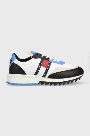 Tenisky Tommy Jeans Tommy Jeans Mens Track Cleat biela farba