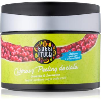 Farmona Tutti Frutti Pear & Cranberry cukrový peeling na telo 300 g