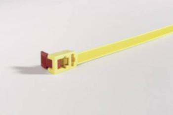 HellermannTyton 115-00001 SPEEDYTIE-PA66-YE-V1 sťahovacie pásky 750 mm 13 mm žltá, červená rozpojiteľné, so spätnou sluč