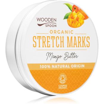 WoodenSpoon Organic Mango Butter regeneračné telové maslo proti striám 100 ml