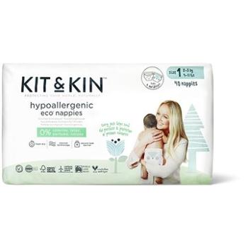 Kit & Kin Eko Naturally Dry Nappies veľ. 1 (38 ks) (5060479850006)