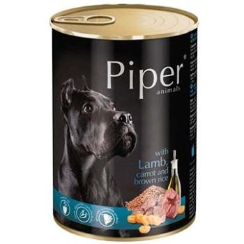 Piper Adult konzerva pre dospelých psov jahňa, mrkva a hnedá ryža 400 g (5902921300328)