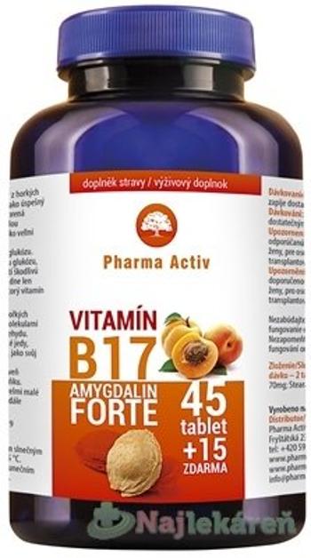 Pharma Activ Amygdalin Forte Vitamín B17 45 +15 tabliet