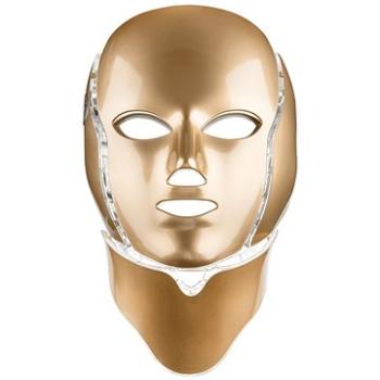 PALSAR7 Ošetrujúca LED maska na tvár a krk (zlatá) (8594209100040)