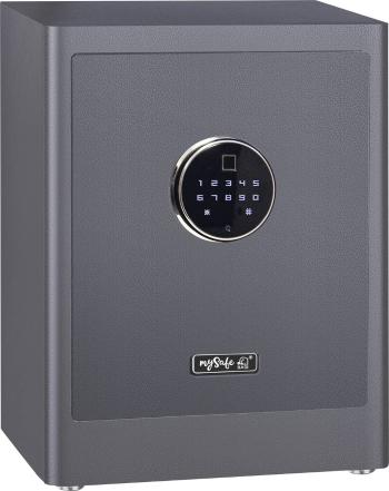 Basi 2020-0001-GRAU mySafe Premium 450 nábytkový trezor  na heslo, zámok s odtlačkom prsta sivá