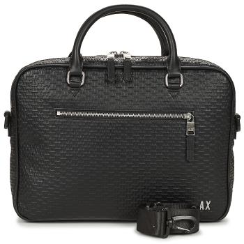 Armani Exchange  ELBA BRIEFCASE  Aktovky Čierna