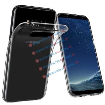 Silikónový obal Samsung Galaxy S8 Plus priehľadný