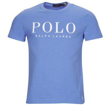 Polo Ralph Lauren  Tričká s krátkym rukávom T-SHIRT AJUSTE EN COTON LOGO "POLO RALPH LAUREN"  Modrá
