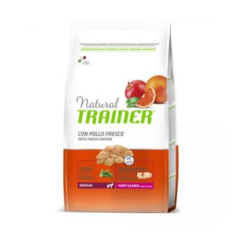 Natural Trainer Med Puppy&Jun Čerstvé Kura 12kg