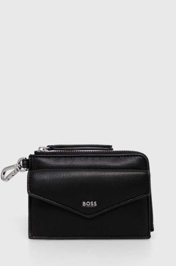 Peňaženka BOSS dámsky, čierna farba