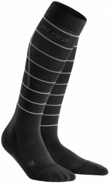 CEP WP505Z Compression Tall Socks Reflective Black IV