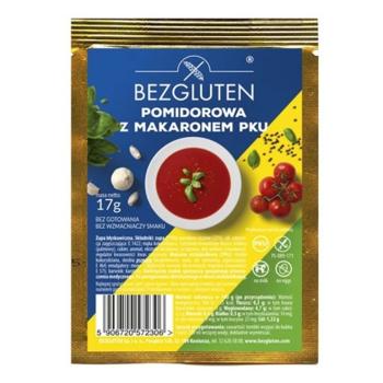 BEZGLUTEN Polievka PKU paradajková s ryžou nízkobielkovinová 17 g