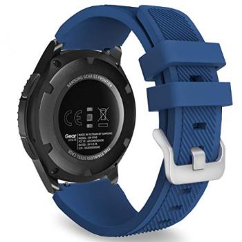 Huawei Watch GT/GT2 46mm Silicone Sport remienok, Dark Blue