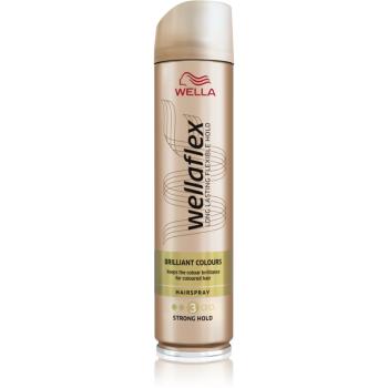 Wella Wellaflex Brilliant Color lak na vlasy so strednou fixáciou pre farbené vlasy 250 ml