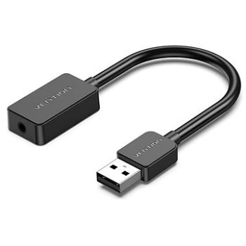 Vention 1-port USB External Sound Card 0,15 m Black (OMTP-CTIA) (CDZB0)