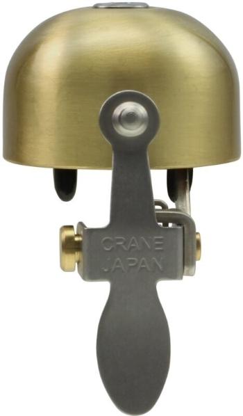 Crane Bell E-Ne Matte Gold 37 mm Cyklistický zvonček