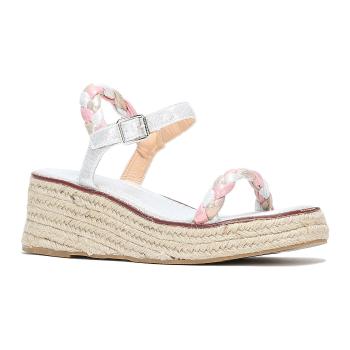 La Modeuse  46266_P103072  Espadrilky Strieborná