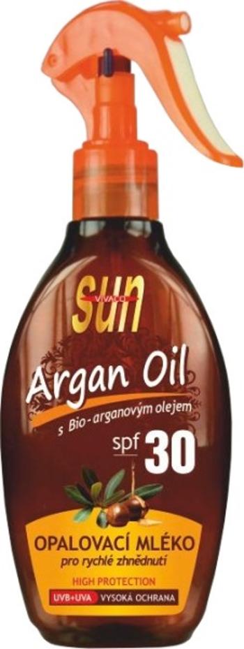 Vivaco Opaľovacie mlieko s arganovým olejom SPF30 200 ml