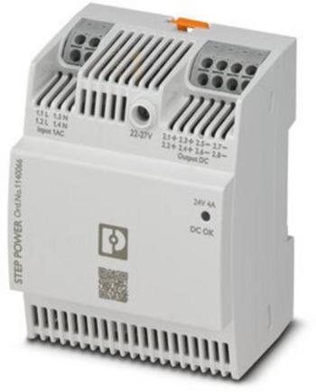 Phoenix Contact STEP3-PS/1AC/24DC/4/PT sieťový zdroj na montážnu lištu (DIN lištu)  24 V/DC 4 A 96 W 1