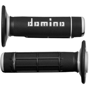 Domino gripy A020 offroad dĺžka 118 mm, čierno-sivé (M018-118)