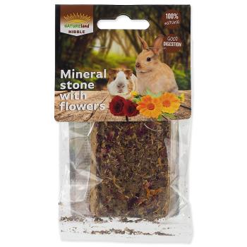 Kámen NATURE LAND Nibble minerální s květy 100 g