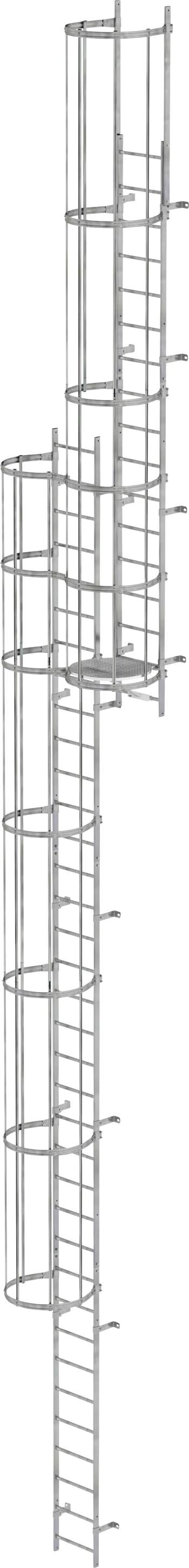 MUNK Günzburger Steigtechnik  520140 pozinkovaná ocel viacdielny rebrík Montáž pomocou nástrojov
