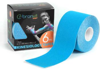 BronVit Sport Kinesio Tape classic modrá 5cmx6m