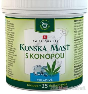 Herbamedicus Konská masť s konopu chladivá 250 ml