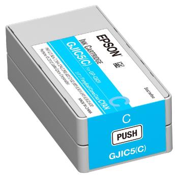 Epson originálna cartridge s C13S020564, cyan, GJIC5(C), Epson ColorWorks C831