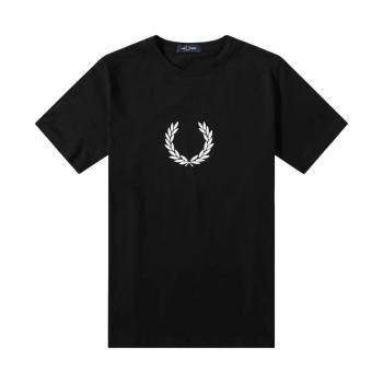 Fred Perry  -  Tričká s krátkym rukávom Čierna