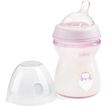 Chicco Natural Feeling Girl dojčenská fľaša 2m+ 250 ml