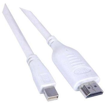 PremiumCord mini DisplayPort - HDMI prepojovací, tienený, 2 m (kportadmk01-02)