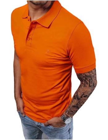 Oranžová klasická polo košeĺa vel. 2XL