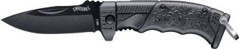 Walther Micro PPQ 5.0769 outdoorový nôž s krúžkom na kľúče  čierna
