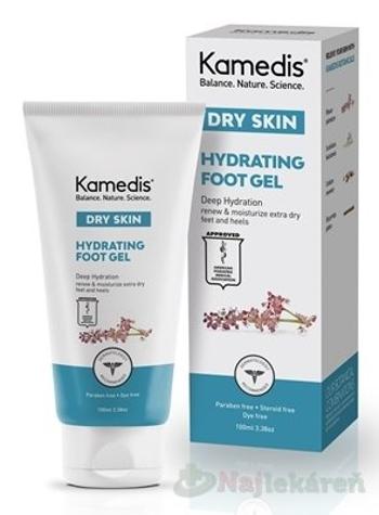 Kamedis Dry Skin Hydrating Foot Gel hydratačný gél na nohy 100 ml