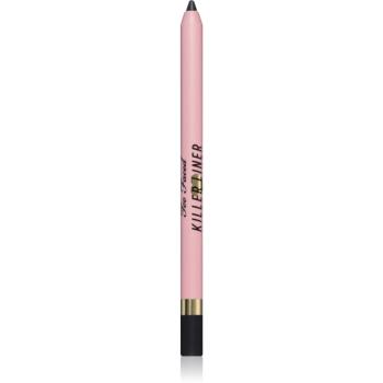 Too Faced Killer Liner 36 Hour Waterproof Gel Eyeliner Pencil vodeodolná gélová ceruzka na oči pre dlhotrvajúci efekt odtieň Black 1,2 g