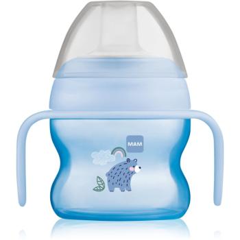 MAM Starter Cup tréningový hrnček s držadlami Blue 150 ml