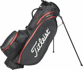 Titleist Players 5 StaDry Black/Black/Red Stand Bag