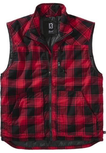 Brandit Lumber Vest red/black - 7XL